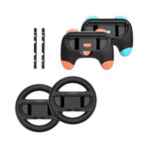 Suporte De Volante De Corrida Para Switch 2/Switch 1 Com Grips De Mão E Suporte De Controle
