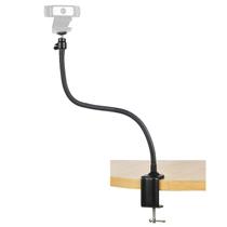 Suporte de webcam AceTaken, braçadeira Gooseneck de 64 cm para Logitech C920s