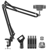 Suporte de webcam InnoGear Boom Arm Mount para Logitech Webcam BRIO