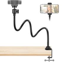 Suporte de webcam InnoGear com suporte de telefone para Logitech BRIO 4K