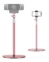 Suporte de webcam Nycetek 23,5 polegadas de altura ajustável para Logitech