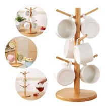 Suporte de Xícara de Bambu 15,5x35cm - CX162