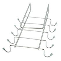 Suporte de Xícaras de Encaixe em Aço Inox 28x19cm - D0361 - DOLCE HOME