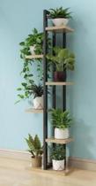 Suporte decorativo estilo industrial T