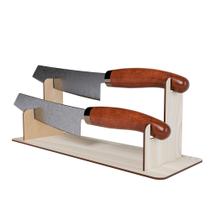 Suporte Decorativo MDF para 2 Facas Grandes de Cozinha Suporte Decorativo MDF para 2 Facas Grandes de Cozinha