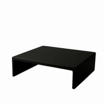 Suporte Descanso Base Notebook Preto Home Office Trabalho Estudos Mesa Escritório Estudos