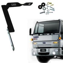 Suporte Dianteiro para Antena PX Caminhão Ford Cargo Lado Motorista + Kit de Parafusos Anti-Furto Suporte Dianteiro para Antena PX Caminhão Ford Cargo Lado Motorista + Kit de Parafusos Anti-Furto