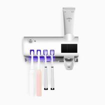 Suporte Dipenser Com Esterilizador UV Porta Escova e Pasta d Suporte Dipenser Com Esterilizador UV Porta Escova e Pasta d