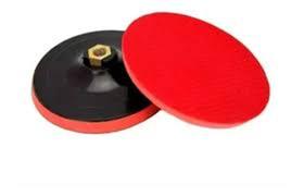 Suporte Disco De Lixa Pluma tiras autocolantes 125mm Adaptador Furadeira Suporte Disco De Lixa Pluma tiras autocolantes 125mm Adaptador Furadeira