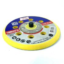 Suporte Disco Lixa tiras autocolantes 125mm-5" 8 Furos P/Hookit Disflex