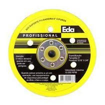 Suporte Disco Rígido Para Lixadeira 6 Pol. Com Furos Roto Orbital Roquite Hookit 6 Prato