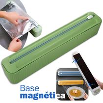 Suporte Dispensador Cortador De Papel Alumínio Filme Pvc Manteiga De Bancada Linha Premium