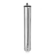 Suporte Dispensador Parede Porta Copos Descartáveis Aço Inox Café 50 ml Dispenser