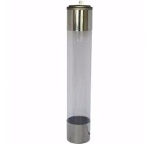 Suporte Dispenser De Copos De Chopp 300Ml Cristal Inox Suporte Dispenser De Copos De Chopp 300Ml Cristal Inox