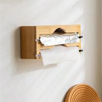 Suporte Dispenser Duplo em Bambu Para Plástico Filme e Papel Alumínio Suporte Dispenser Duplo em Bambu Para Plástico Filme e Papel Alumínio