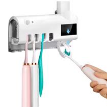 Suporte Dispenser Escova De Dente Com Esterelização Uv - AL