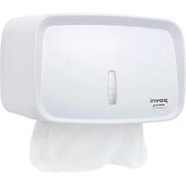 Suporte Dispenser Porta Papel Toalha Compacto Papeleira Invoq Branco Premisse