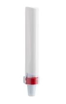 Suporte Dispenser PREMISSE p/Copos 200ml Poupa Copo- Branco Suporte Dispenser PREMISSE p/Copos 200ml Poupa Copo- Branco