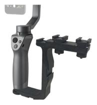 Suporte Dji Osmo Mobile 2 E 3 Para Iluminador E Microfone