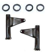 Suporte Do Farol Preto Honda Cg 125 Today 125 Com Borrachas