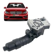 Suporte do filtro de oleo motor mercedes c180 c200 c250 e250 slk250 turbo 2010 á 2015 Suporte do filtro de oleo motor mercedes c180 c200 c250 e250 slk250 turbo 2010 á 2015