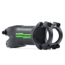 Suporte do guidao aluminio rc-302 a-head 31.8x75mm preto com adesivo groove verde
