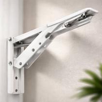 Suporte Dobrável Branco 300mm Hardt Suporte Dobrável Branco 300mm Hardt