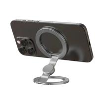 Suporte Dobrável Dupla Face Magsafe Para iPhone 360 graus Suporte Rotativo Com Ímã Forte E Grip Para Suporte Dobrável Dupla Face Magsafe Para iPhone 360 graus Suporte Rotativo Com Ímã Forte E Grip Para