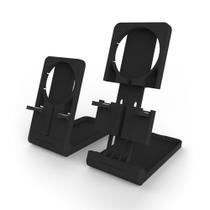 Suporte Dobrável e Ajustável Para Celular Plástico - JE-25 - K10 Suporte Dobrável e Ajustável Para Celular Plástico - JE-25 - K10