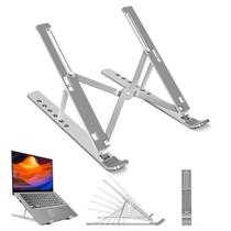 Suporte Dobrável Metal Ajustável Ergonômico Para Notebook