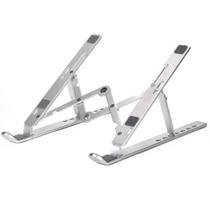 Suporte Dobrável Para Notebook e Tablet Portátil Slim Alumínio