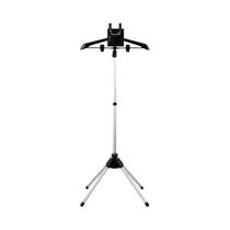 Suporte Dobrável Telescópico Para Vaporizador De Roupas Com Tábua De Passar Portátil E Cabide Para