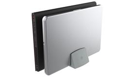 Suporte Duplo 2 Notebooks Fechado Laptop Mesa Vertical Suporte Duplo 2 Notebooks Fechado Laptop Mesa Vertical