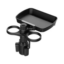 Suporte Duplo Ajustável Para Copos 360 graus Suporte De Copo Multifuncional Rotativo Para Carro Suporte Duplo Ajustável Para Copos 360 graus Suporte De Copo Multifuncional Rotativo Para Carro