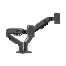 Suporte Duplo Articulado de Mesa com Pistão a Gás para Monitores de 17 à 35 Polegadas - NOVO DESIGN - ELG F160N Suporte Duplo Articulado de Mesa com Pistão a Gás para Monitores de 17 à 35 Polegadas - NOVO DESIGN - ELG F160N