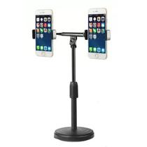 Suporte Duplo Celular Smartphone 27cm Alumínio