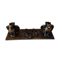 Suporte Duplo De Varinha Harry Potter