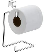Suporte duplo para papel higienico para caixa acoplada cromado ref 1453 stolf