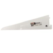 Suporte Duplo para Trilho Prateleira Branco Aço 37cm - Starfer