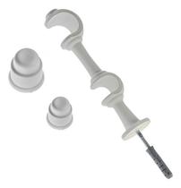 Suporte Duplo Para Varão De Cortina Grosso