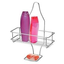 Suporte Duplo Shampoo E Sabonete - De Registro Sem Furo