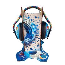 Suporte e Abafador de Ruido para Autistas Infinity Blue 11 DB Suporte e Abafador de Ruido para Autistas Infinity Blue 11 DB