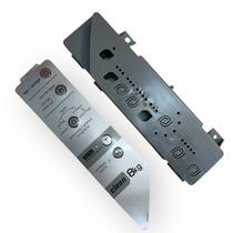 Suporte e Adesivo Placa Para BWC08 Console Lavadora Brastemp