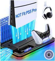 Suporte e Estação de Resfriamento com Carregador para Controle PS5