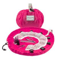 Suporte e organizador de esmaltes cosméticos Lay-n-Go Nail Spa