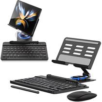 Suporte e teclado e mouse para Samsung Galaxy Z Fold 6/5/4