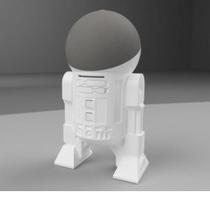 Suporte Echo Dot 4 Alexa R2D2 Novidade Suporte Echo Dot 4 Alexa R2D2 Novidade