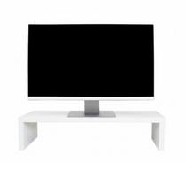 Suporte Elevado Para Monitor Base 10x45x20cm Mdf Branco