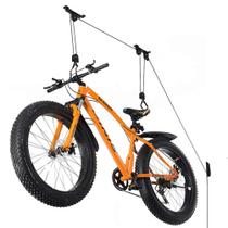 Suporte elevatório para montagem no teto de bicicleta Wallmaster para garagem 45 kg