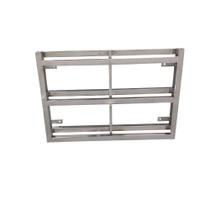 Suporte em Aço Inox 304 Suspenso para Churrasqueira 50x35cm